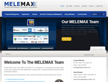 Tablet Screenshot of melemax.com